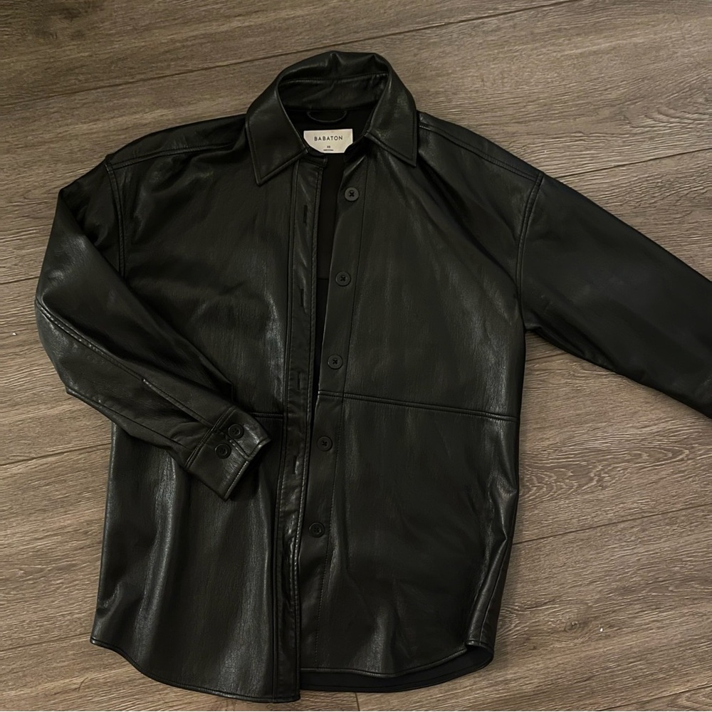 Artizia Leather Shacket
